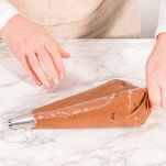 Chocolate ganache cupcake