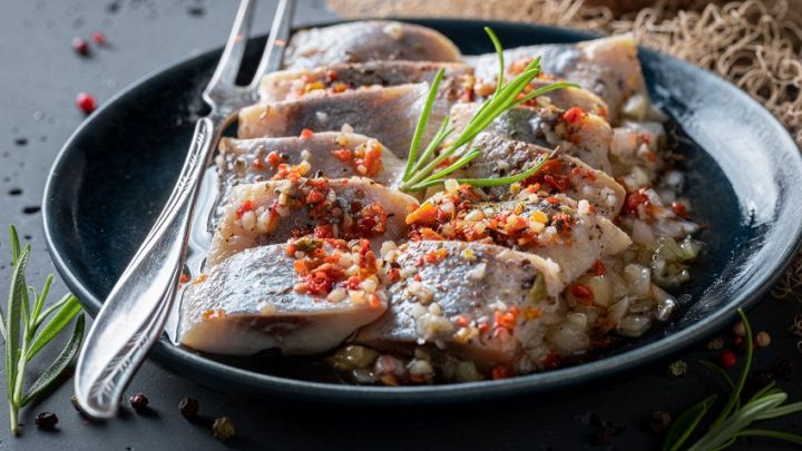 Sgombro marinato alla greca