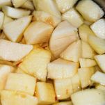 Arrosto con salsa di mele