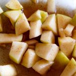 Arrosto con salsa di mele