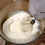 Bavarese di cocco in salsa tropicale