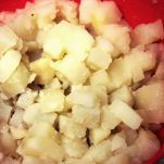 Bombolotti con sgombro e patate