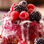 Budino ai frutti di bosco