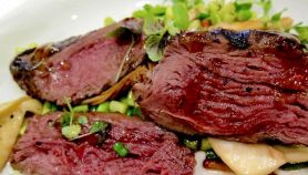 Ricetta canguro alla griglia con funghi