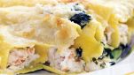 Cannelloni al salmone e spinaci