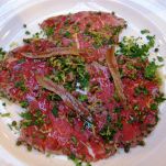 Carpaccio di filetto alla Gressoney