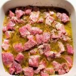 Cinghiale arrosto al vino rosso