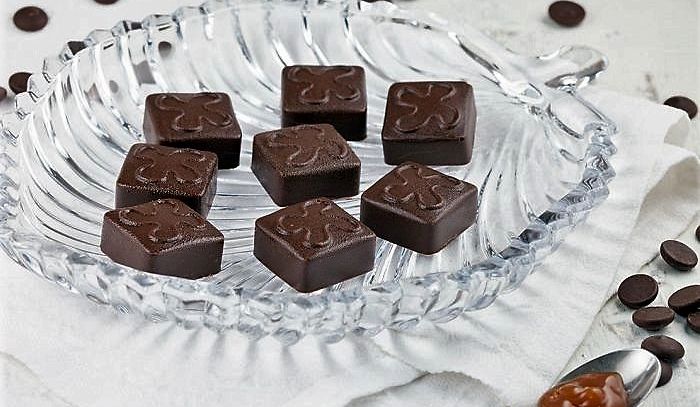 Cioccolatini al vincotto di Bocconcino