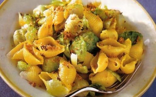 Conchiglie con cime di rapa