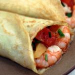 Crepes ai gamberetti