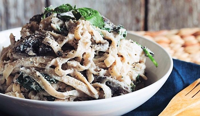 Fettuccine porcini e mascarpone