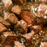 Fettuccine con vitello e funghi