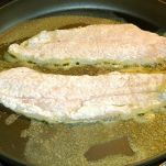 Filetti di sogliola allo Champagne