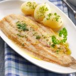 Filetti di sogliola allo Champagne