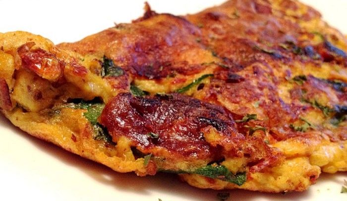 Frittata di acciughe alla umbra