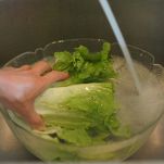 Fusilli con scarola e capperi