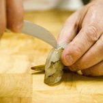 Gamberoni al coriandolo