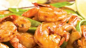 Gamberoni in salsa satay