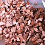 Garganelli con funghi e zucchine