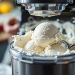 Gelato in preparazione.