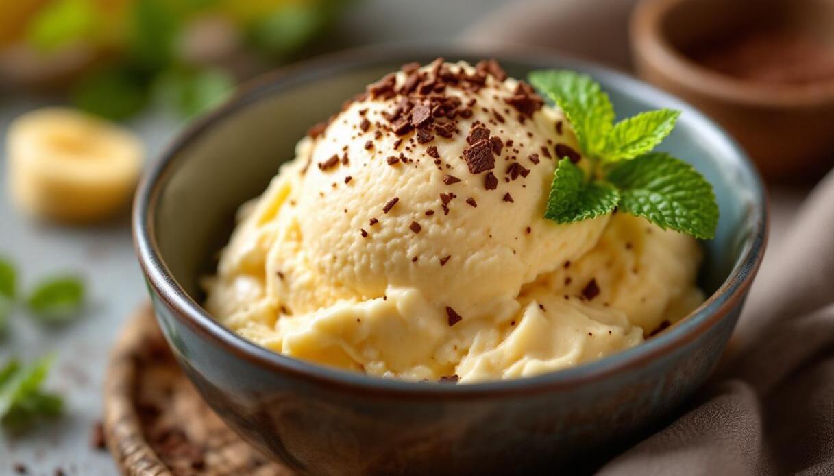 Gelato di banane