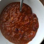 Gramigna ai fagioli e frutti di mare