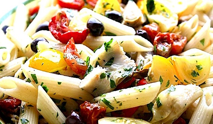 Insalata di pasta capricciosa