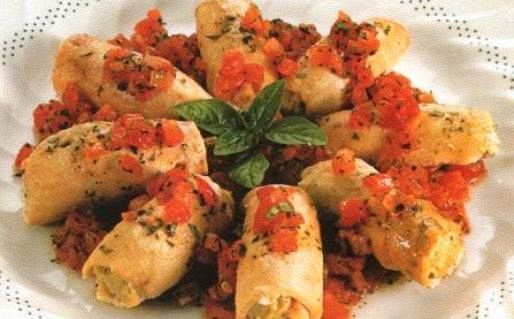 Involtini di pesce spada al basilico