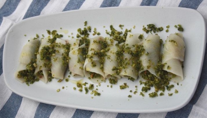 Involtini di pesce spada al basilico