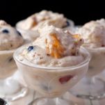 Macedonia con mousse di banana