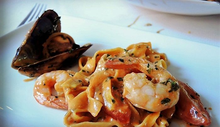 Maltagliati ai frutti di mare