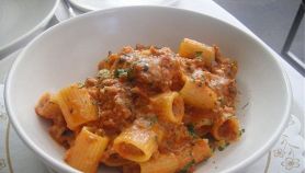 Mezze maniche con la zucca
