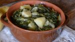 Minestra di patate e scarola