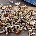 Mousse di caffè con le noci