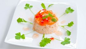 Ricetta Mousse di pesce in salsa rosa