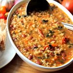 Orzo e fagioli alla Triestina