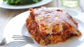 Pasticcio di polenta al forno