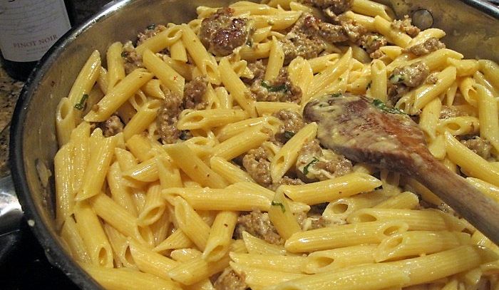 Penne alla milanese