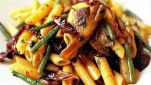 Penne ai funghi porcini e moscardini