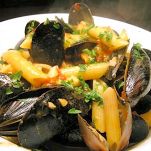 Penne cozze e zafferano con il Bimby