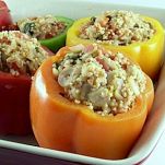 Peperoni imbottiti alla carne