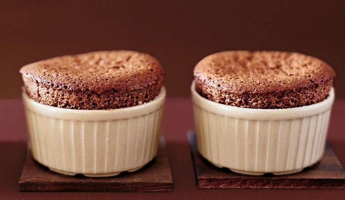 Piccoli soufflè al cioccolato