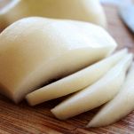 Pie di pere con panna