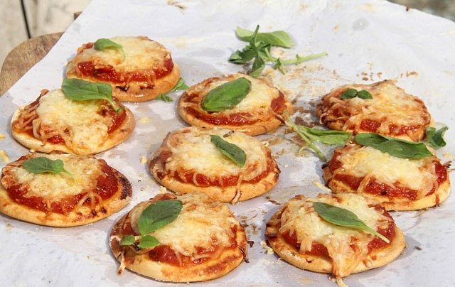 Ricetta Pizzette margherita