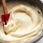 Polenta con crema di Castelmagno