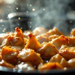 In olio caldo per 1 minuto