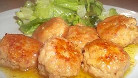 Polpette di vitello al vino bianco