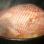 Prosciutto affumicato in crosta