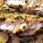 Rana pescatrice al vapore