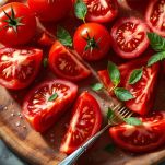 Pomodori a spicchi